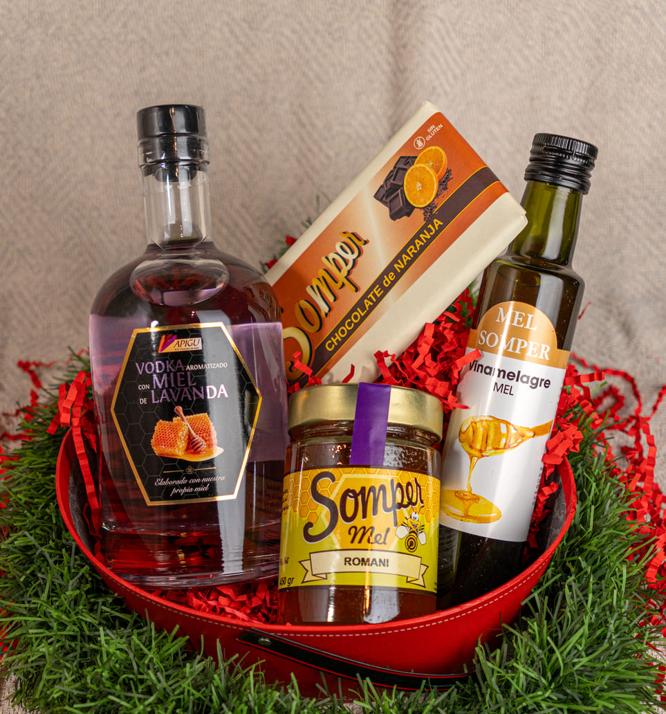 Lote Vodka con Miel y Dulce Gourmet Somper