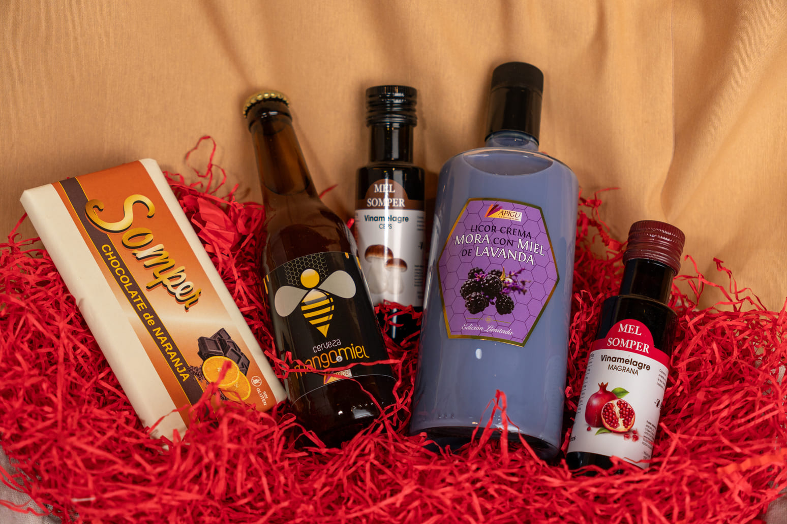 Lote Gourmet Dulce y Cerveza con Miel Somper