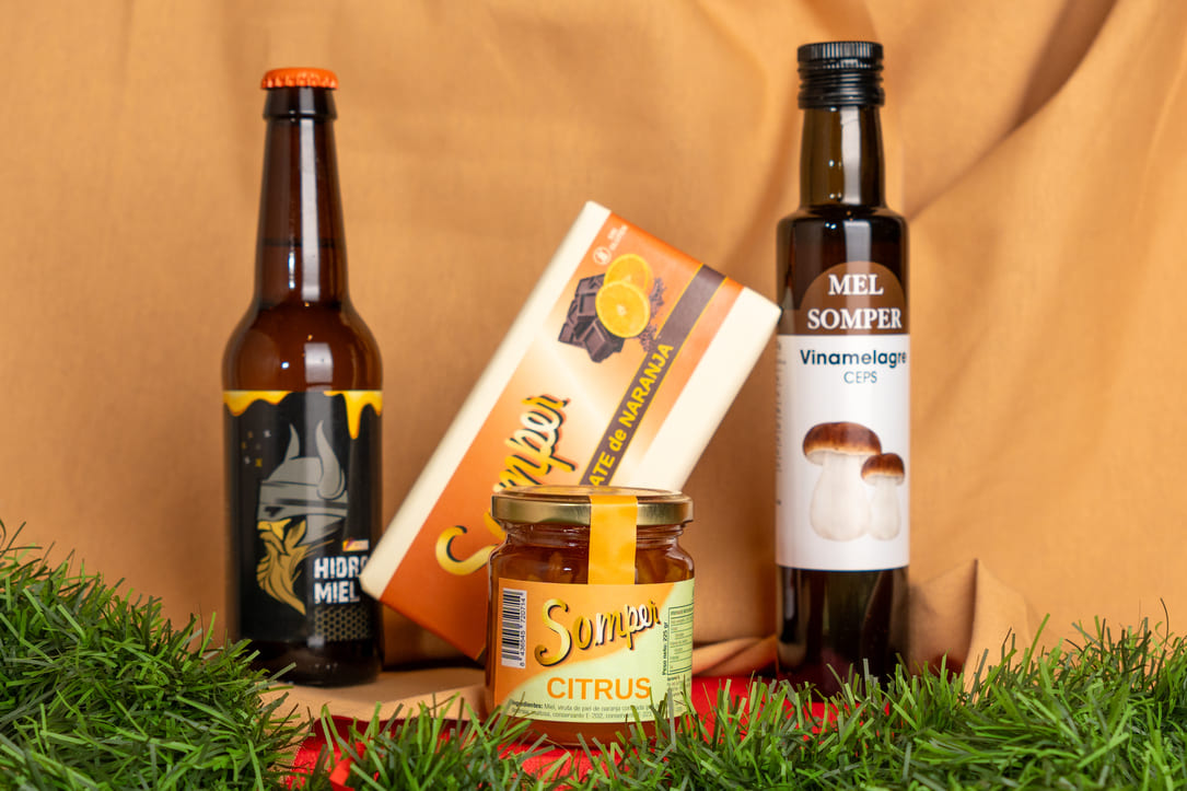 Lote Hidromiel y Gourmet con Miel Somper