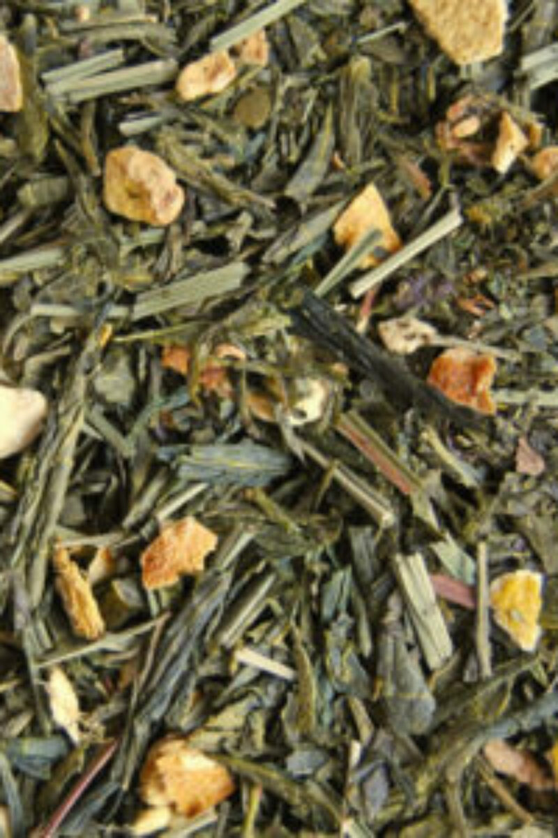 Té Verde Jengibre-Limón – Fresco, liviano y con un toque picante que te despierta