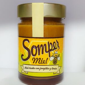 Miel Cruda con Jengibre y Limón 400 gr