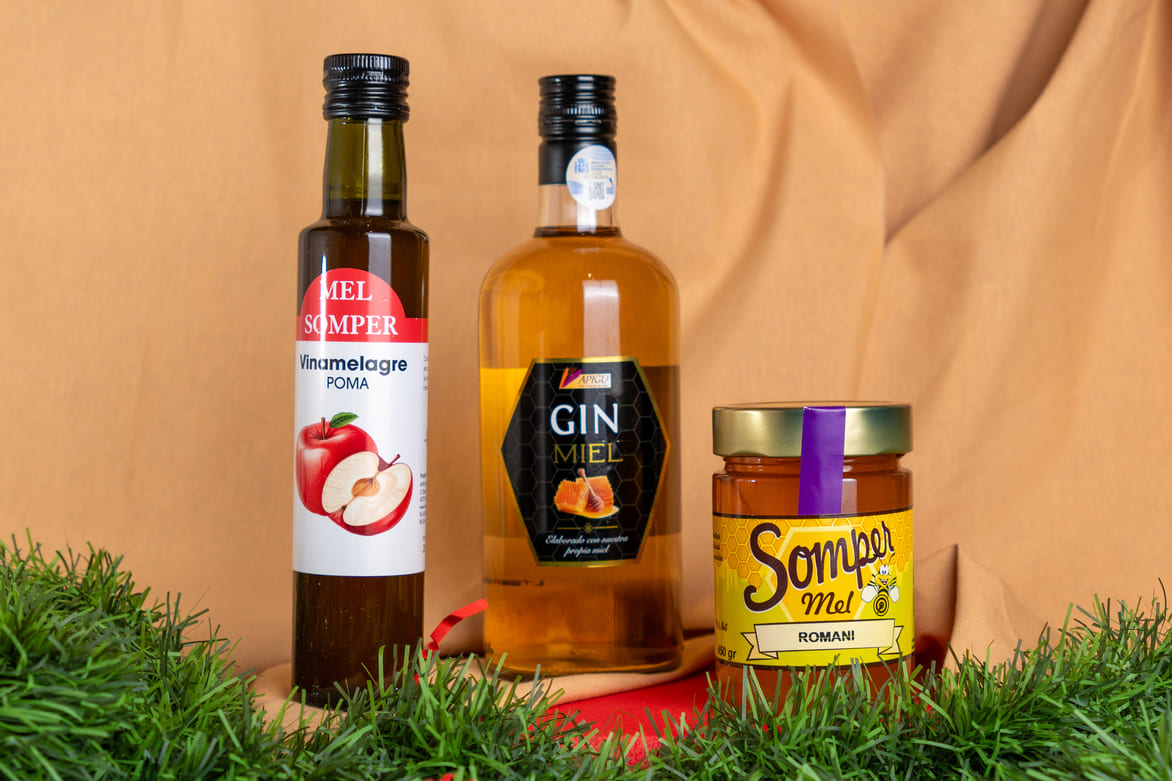 Lote Gin con Miel y Gourmet Somper
