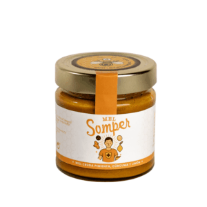 Miel Cruda con Cúrcuma y Pimienta 250 gr