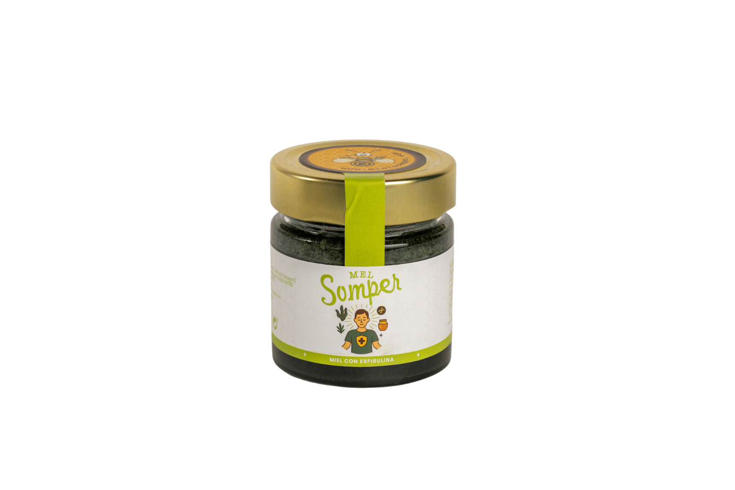 Miel Cruda con Espirulina Somper 250 g