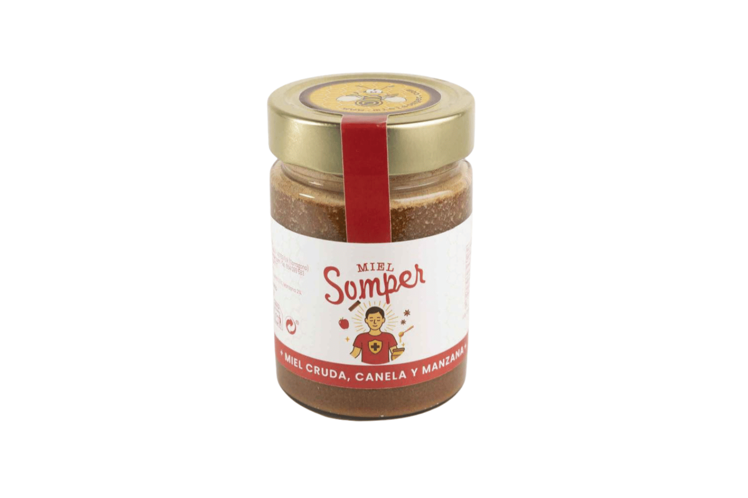 Miel Cruda con Canela y Manzana Somper 400