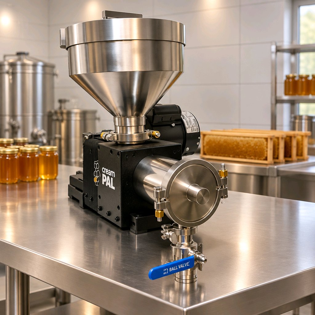 Máquina para elaborar preparados de miel Alquimia Somper en el obrador